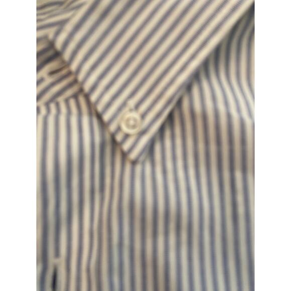 J Crew Men's Button Down Pinstripe Dress Shirt Size XL - Picture 4 of 6